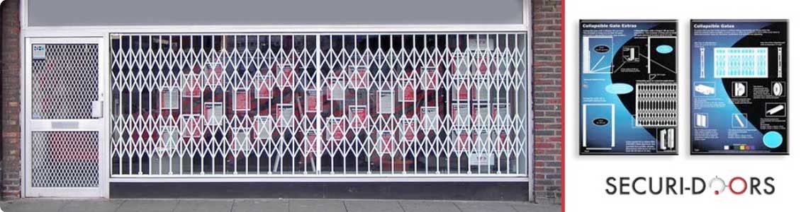 Commerical Collapsable Security Grilles